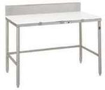 John Boos TC007 Worktable with Cutting Board Top - 120" 120"W x 24"D Stainless s