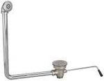 John Boos PB-LWR-1OV TWIST LEVER-DRAIN W/OVERFLOW