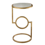 Elk 114-108 Mirrored Top Accent Table