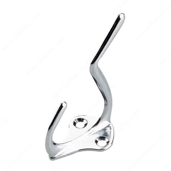 Richelieu 224CV 3 in Light Duty Coat Hook, Chrome