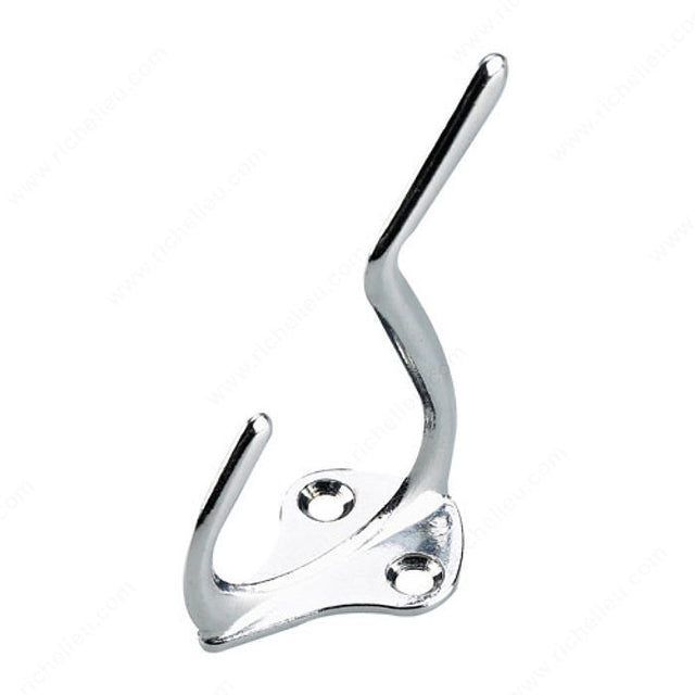 Richelieu 224CV 3 in Light Duty Coat Hook, Chrome