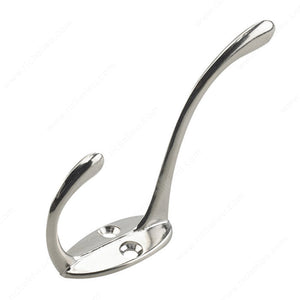 Richelieu 226NBV 5 in Light Duty Coat Hook, Brushed Nickel