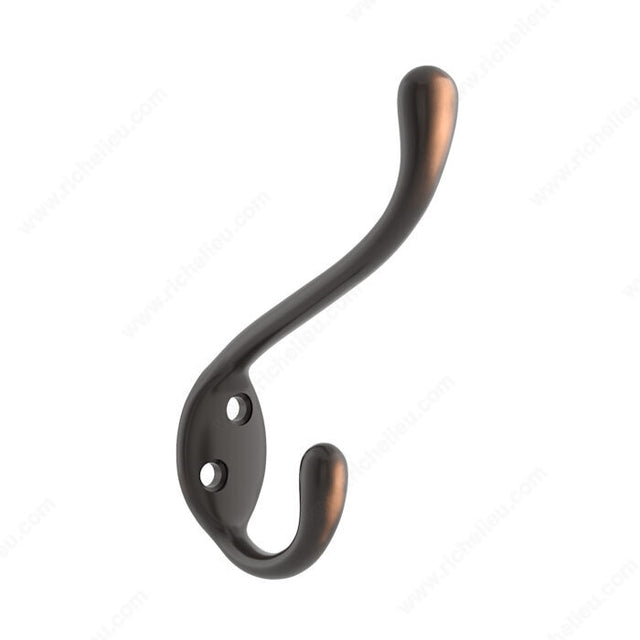 Onward 237ORBV Heavy-Duty Coat Hook - 5 in (127 mm) - 237, Oil-Rubbed Bronze