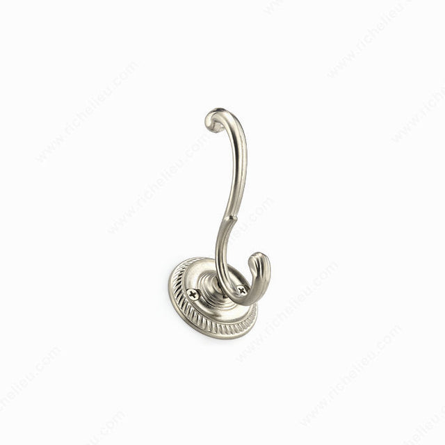 Richelieu 238NBV Classic Coat Hook - 4 in, Brushed Nickel