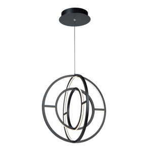 Celestial Double Orb Chandelier