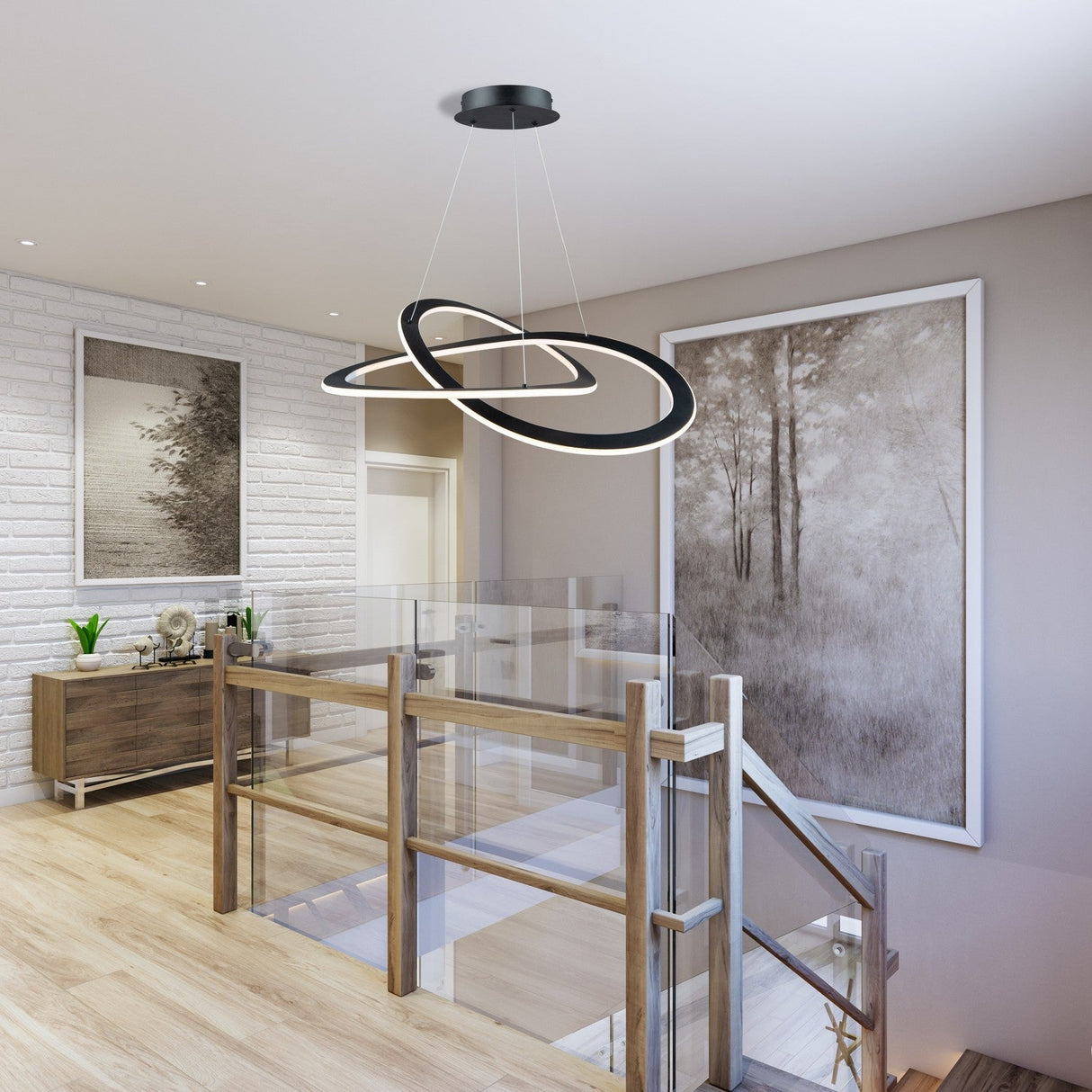 Wave Chandelier