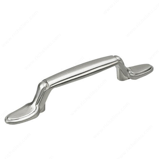 Richelieu 1033NBV Traditional Metal Pull - 1033, Brushed Nickel