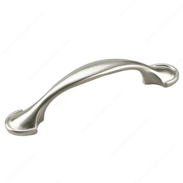 Richelieu 858NBV Traditional Metal Pull - 858S, Brushed Nickel