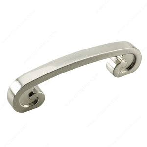 Richelieu 860NBV Traditional Metal Pull - 861S, Brushed Nickel
