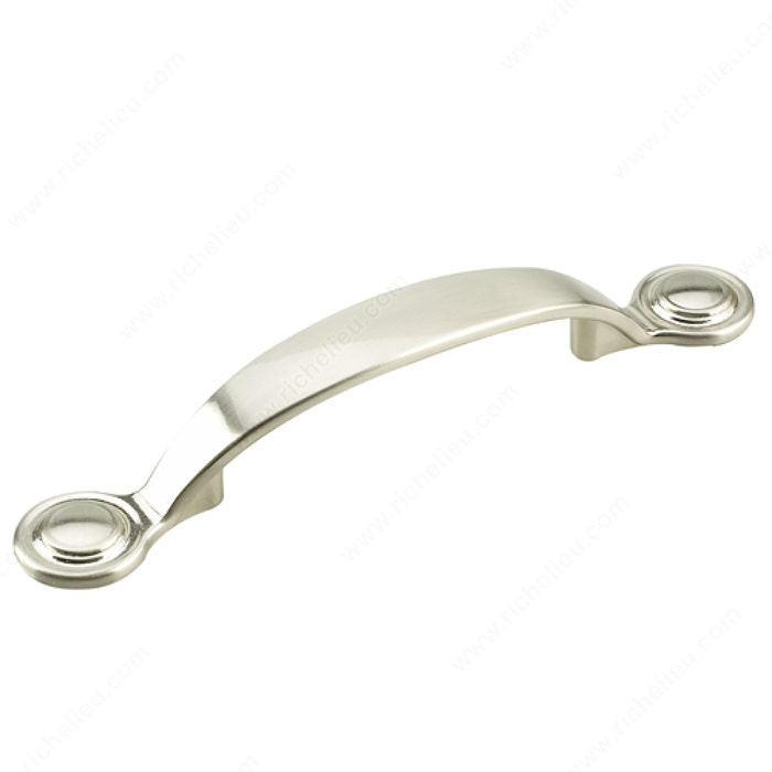 Richelieu 862NBV Traditional Metal Pull - 862S, Brushed Nickel