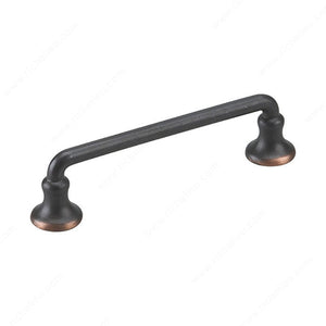 Richelieu 874NBV Traditional Metal Pull - 873 & 874, Brushed Nickel, 3 3/4 in, 4 9/16 in