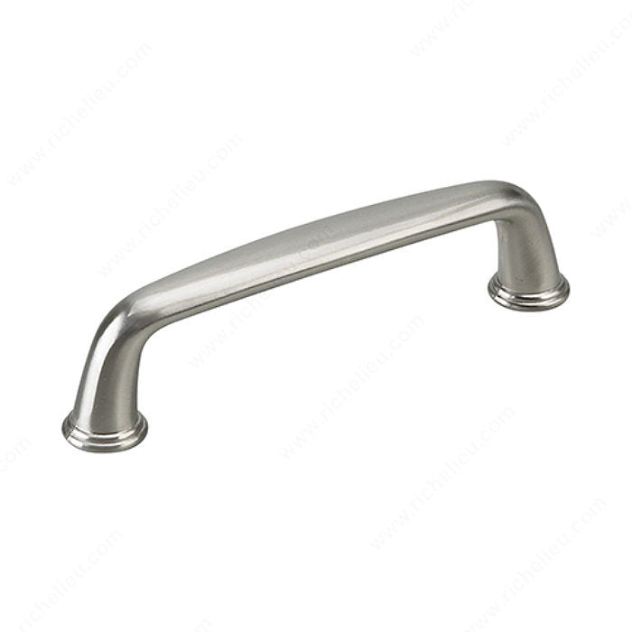 Richelieu 877NBV Traditional Metal Pull - 877N, Brushed Nickel, 3 25/32 in, 4 13/32 in