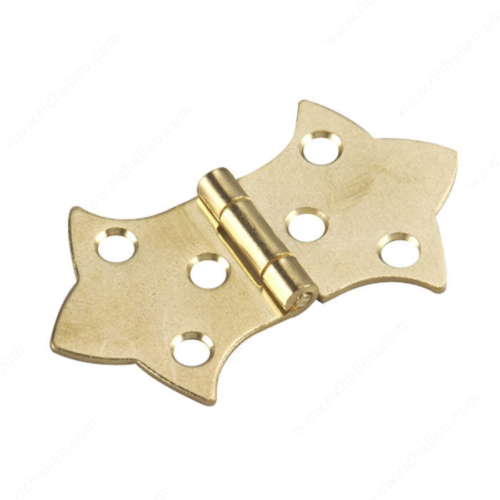 Onward 492BV Decorative Hinge - 492, Brass