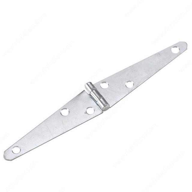 Onward 900XBC Light Duty Strap Hinge, Zinc, 7 lb, Not Included, 2 in, Steel