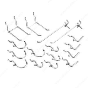 Richelieu 2379R Garage/Workshop Assortment of Hooks for Pegboard