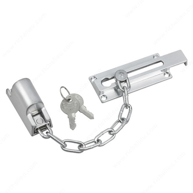 Richelieu 211SCR Locking Chain Door Guard