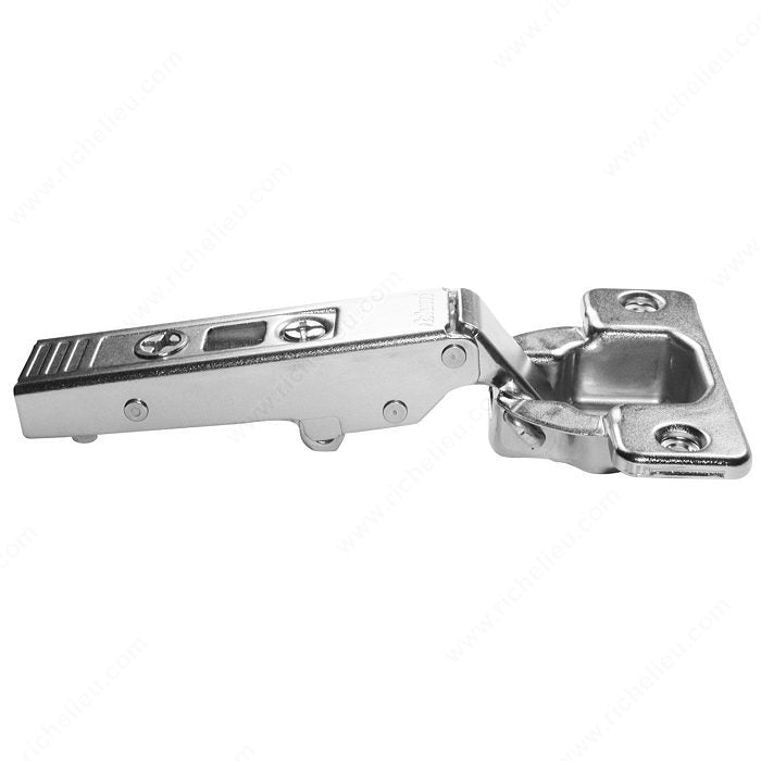 Richelieu 71T565180 CLIP top Hinge - 120°, Screw-On, Frameless, Half Overlay, 13/32 in