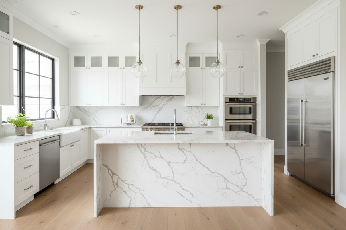 Chocorua Peak Quartz Countertop – Summit Stone™