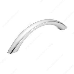 Richelieu BP809096140 Modern Plastic Pull - 8090, Chrome