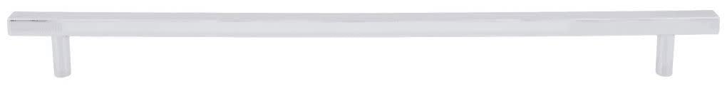 Jeffrey Alexander 845-18PC 18" Center-to-Center Polished Chrome Square Dominique Appliance Handle