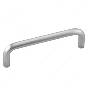 Richelieu 1084BCV Modern Metal Pull - 108, Brushed Chrome, 4 in