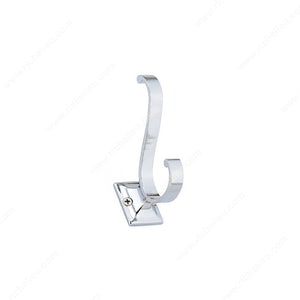 Richelieu BP92421184 Transitional Metal Hook - 924, Brushed Nickel
