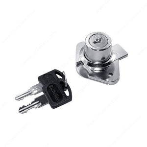 Richelieu BP140200140 Deadbolt Lock for Panel Thickness to 15/16" (24 mm) - 1402 Series, Keyed Different