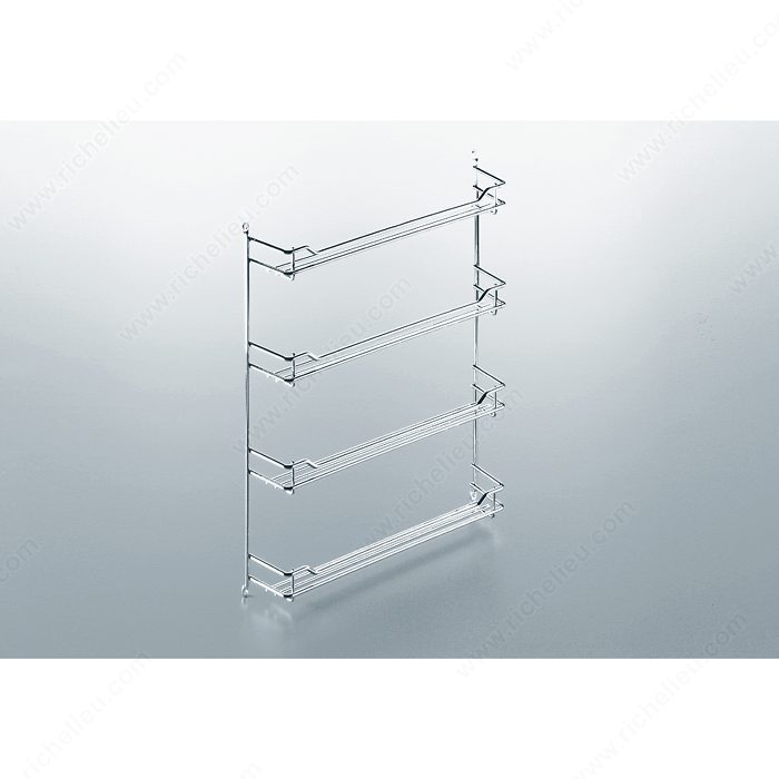 Richelieu 5651052 Door-Mounted Spice Rack, 10 5/8 in