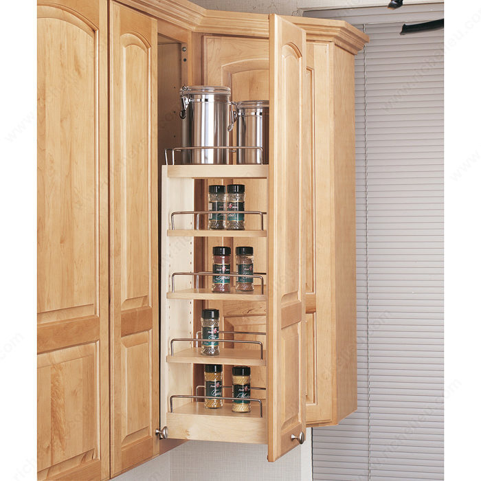 Richelieu 448BBSCWC5C Rev-A-Shelf pull-Out Shelving System, Included, 5 in, Min. 5 1/2 in, Min. 11 in, Min. 26 3/8 in