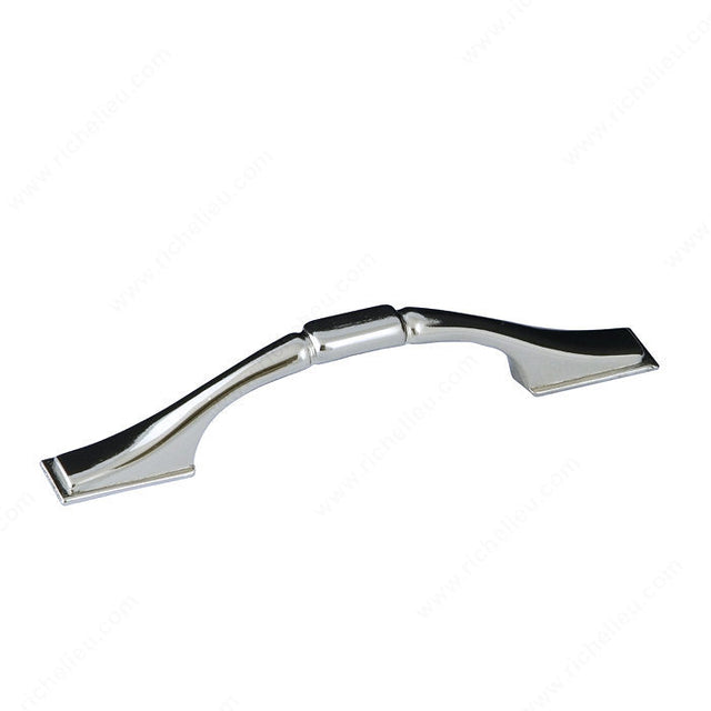 Richelieu BP30737180 Traditional Metal Pull - 307, Polished Nickel, 3 in, 4 7/8 in