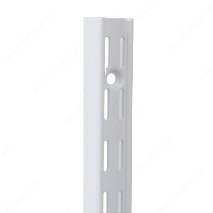 Knape & Vogt 821630 Heavy-Duty Double Standard, Series #82, 16 1/2 in, White