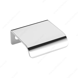 Richelieu 39660195 Modern Metal Edge Pull - 3966, Brushed Nickel