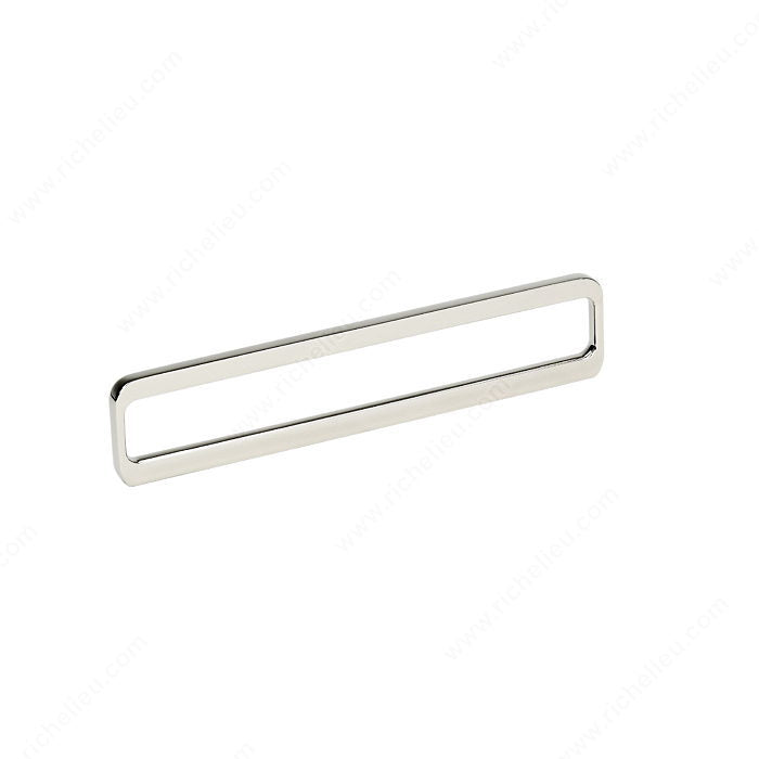 Richelieu 685160195 Modern Metal Pull - 685, Brushed Nickel, 3 25/32 to 6 5/16 in, 6 13/16 in