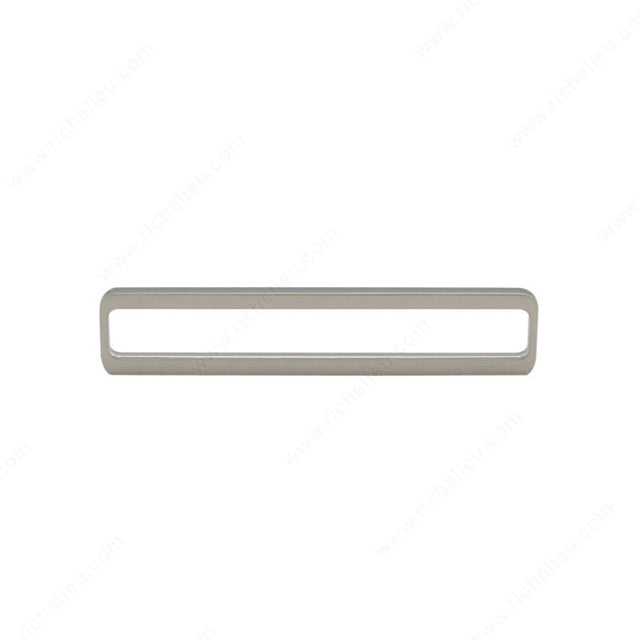 Richelieu 685160195 Modern Metal Pull - 685, Brushed Nickel, 3 25/32 to 6 5/16 in, 6 13/16 in