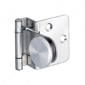 Sugatsune 75348140 Surface Mounted Hinge for Half-Overlay Glass Doors for Furniture/Cabinet