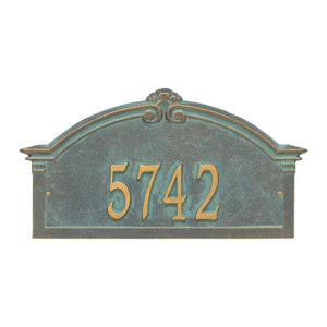 Whitehall 3134BV - Personalized Roselyn Arch Plaque - Grande - Wall - 1 Line