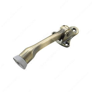 Richelieu 68ABV 5" Flip-Down Door Stop, Antique Brass