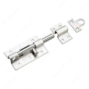 Richelieu 565GAR Heavy-Duty Padlock Bolts, 5 in, 1 25/32 in, Galvanized, 2 15/16 in