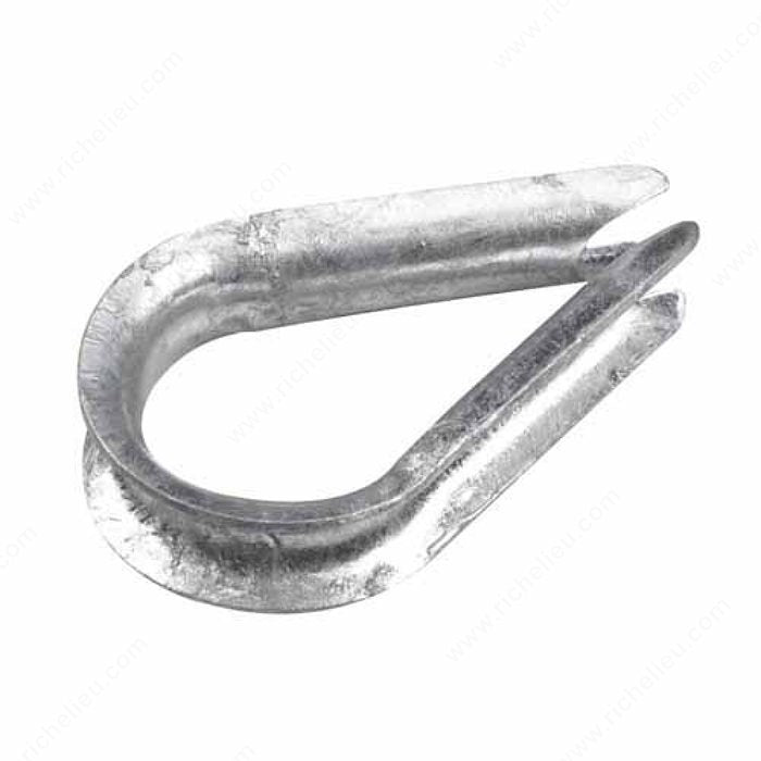 Richelieu 3230XBC Rope Thimble, 1/8 in