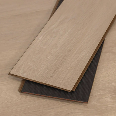 CALI Walnut Shell Pacifica Laminate Plank Wide+ Click (Angle-Angle) (Covers 25.5 SQFT) 7703001000