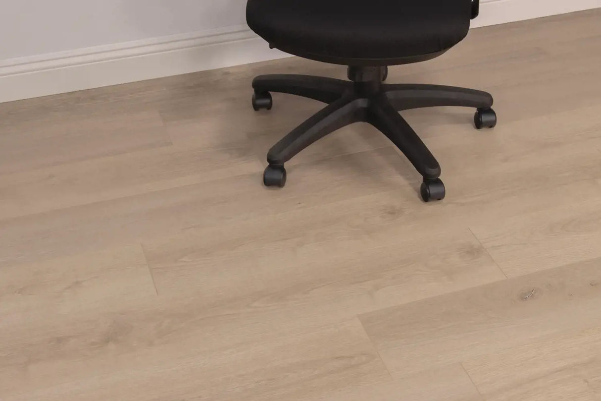 CALI Walnut Shell Pacifica Laminate Plank Wide+ Click (Angle-Angle) (Covers 25.5 SQFT) 7703001000
