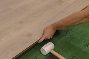 CALI Walnut Shell Pacifica Laminate Plank Wide+ Click (Angle-Angle) (Covers 25.5 SQFT) 7703001000