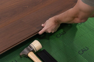 CALI Old Mission Umber Santa Cruz Extra Wide Click w/ Pad (Angle-Angle) (Covers 28.13 SQFT) 7704000900