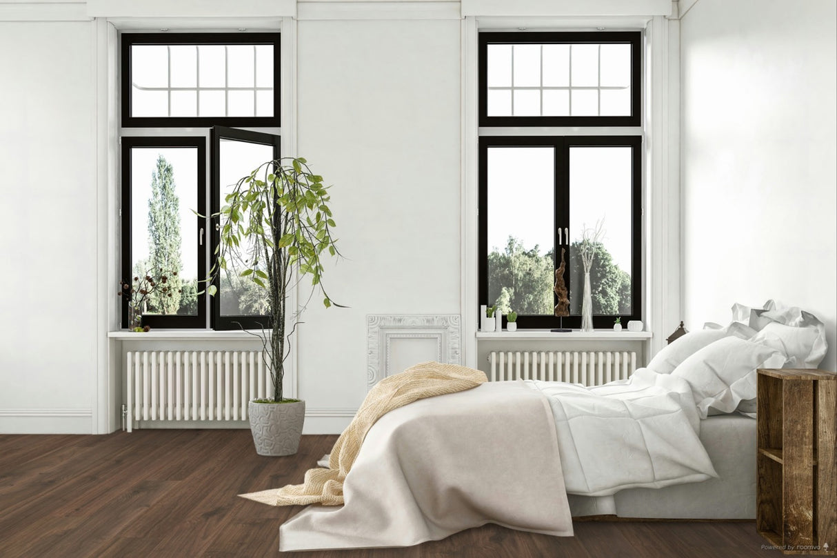 CALI Misty Wood Walnut Santa Cruz Extra Wide Click w/ Pad (Angle-Angle) (Covers 28.13 SQFT) 7704000600