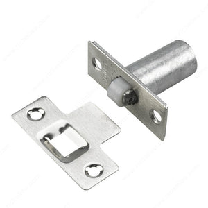 Onward 503NBV Adjustable Ball Catch with T-Shaped Plate, Brushed Nickel