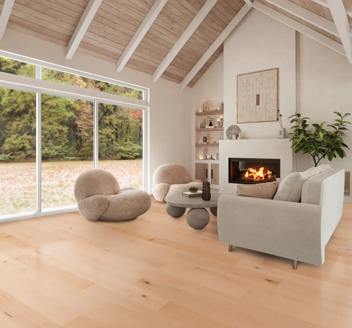 CALI Natural Maple Varietals Wide+ T&G (Covers 23.31 SQFT) 7601100200