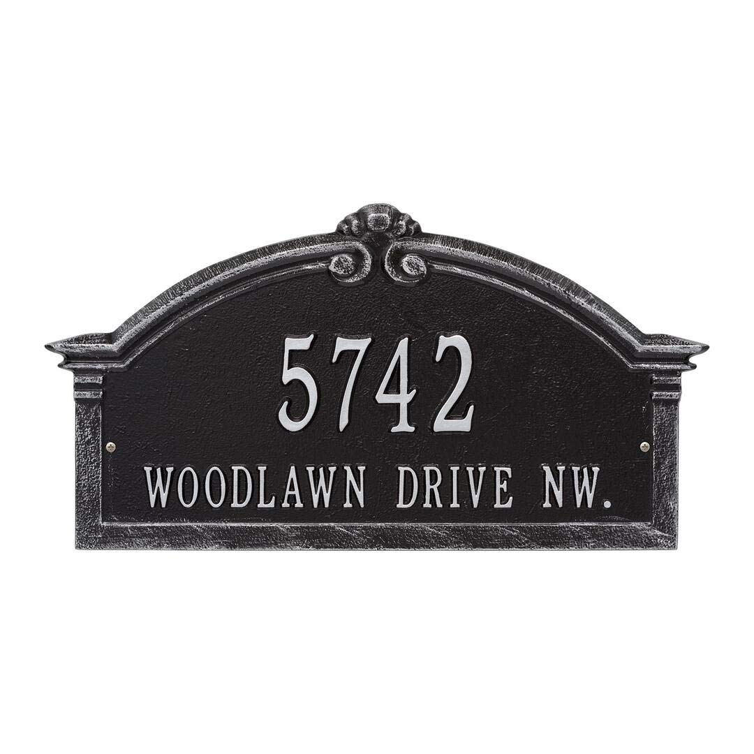 Whitehall 3135BS - Personalized Roselyn Arch Plaque - Grande - Wall - 2 Line