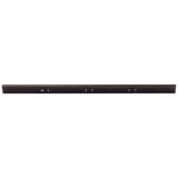 Task Lighting TRU42-3BD-P-BZ 42" TR USB Series Angle Power Strip with USB, Bronze Finish, Black Receptacles