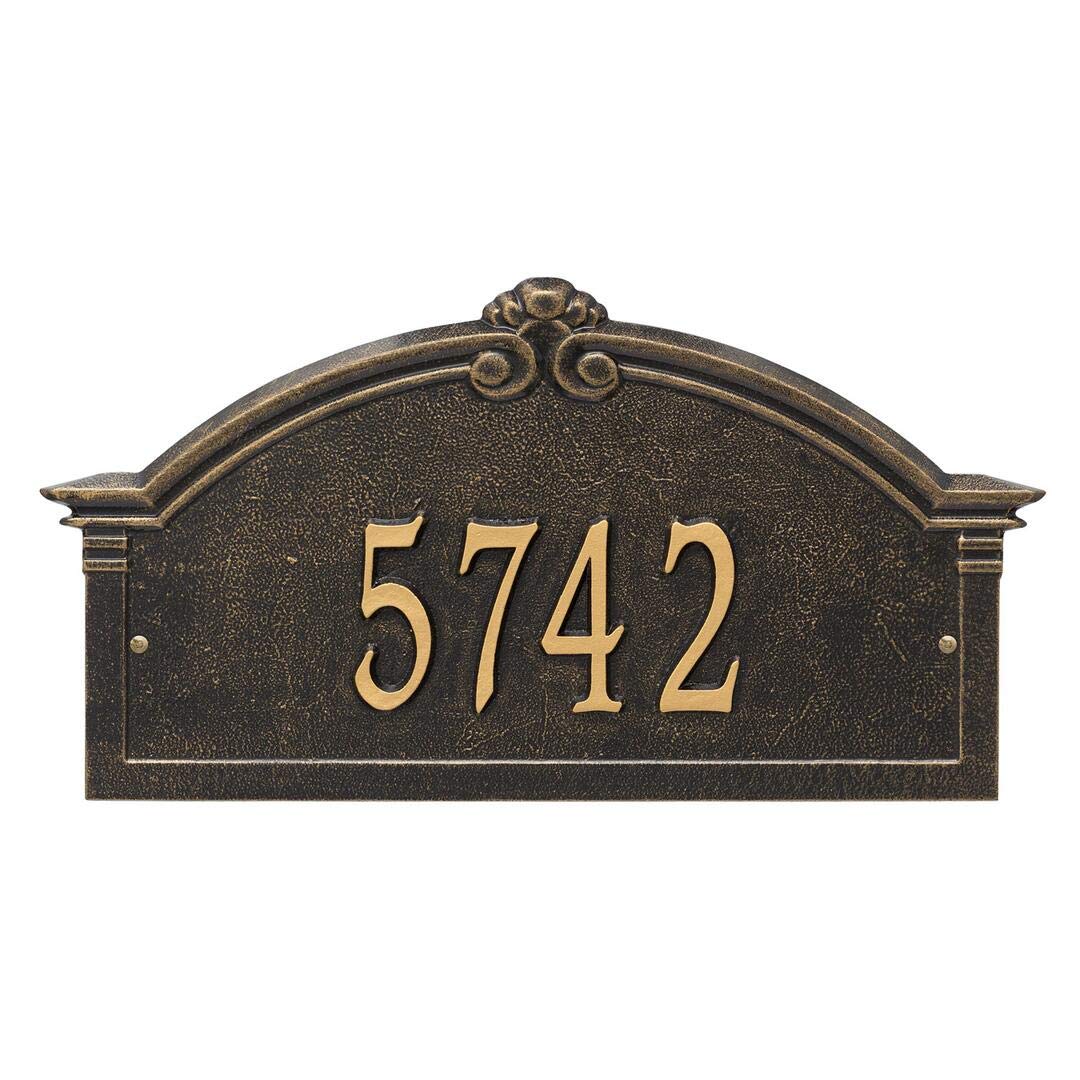 Whitehall 3134BG - Personalized Roselyn Arch Plaque - Grande - Wall - 1 Line