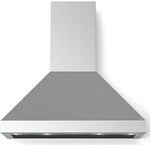Verona VECHW36GSS 36" Designer Chimney Wall Hood- 600 CFM - 4 Speeds